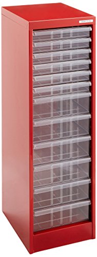 Amazon | アバンテV2 フロアケース A4・12段(浅6・深6) レッド AF-H12R